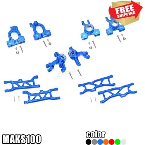 RC radio control car ARRMA 1/10 KRATON metal front C hub rear hub suspension arm set option upgrade parts