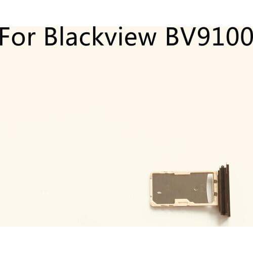 Blackview BV9100 Original New Sim Card Holder Tray Card Slot For Blackview BV9100 MTK6765V/WA 6.3" 1080*2340 Free Shipping