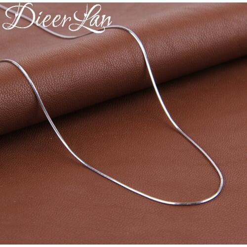 Серебряные цепочки DIEERLAN China At AliExpress