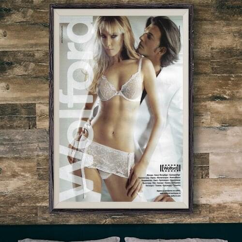 E235 Wolford Sexy Model Movie Star Wall Silk Cloth Poster Art Home Decoration Gift