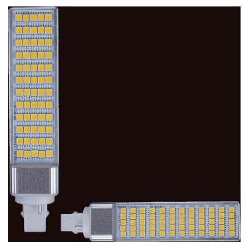 E27 G24 G23 PL LED Lamp 12W 85-265V/AC Warm/White SMD 5050 60 Leds Chips downlight light bombillas High Power Bulbs & Tubes