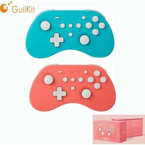 GuliKit Elves NS19Pro Controller Wireless Bluetooth Controller Gamepad Vibration Built-in acceleration sensor for Nintend switch