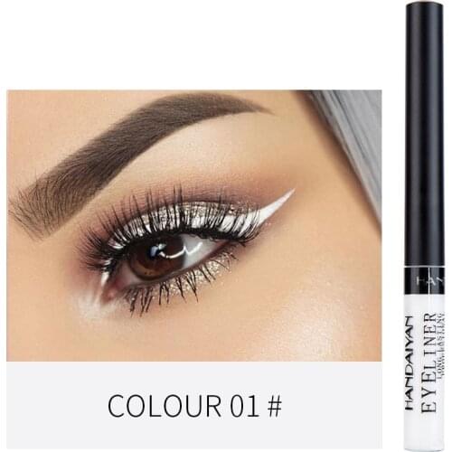 HANDAIYAN 12 Colour Matte Liquid Eyeliner Quick Dry Waterproof Long Lasting Sexy Charming Eye Liner Pen Hot TSLM1