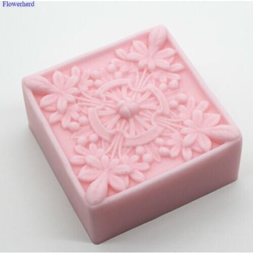 Innovative Cake Decorating Tool Chinese Window Grille Fondant Cake Silicone Mold DIY Soap Mold Handicraft Chocolate Biscuit Mold