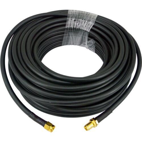 3g 4g LTE antenna extention Cable low less RP SMA Male to RP SMA Female Antenna Extension Connector RG58 Cable