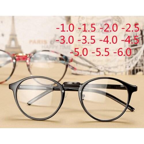 Retra Round Eye Glasses Men Women Ultra Light Myopia Prescription -1 -1.5 -2 -2.5 To -6.0, Reading Glasses +100 +150 +200 +300