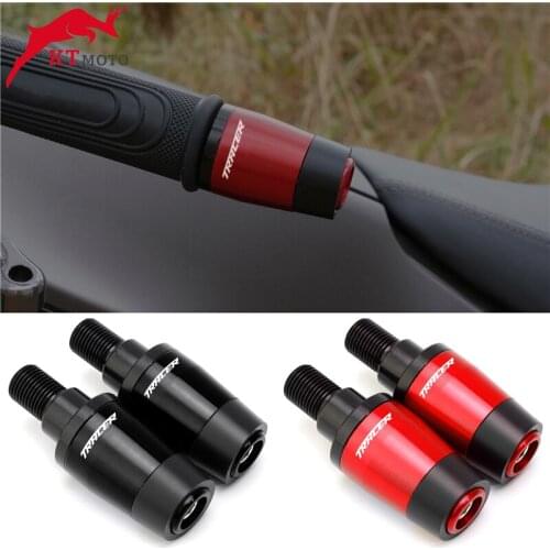 Motorcycle Accessories For Yamaha Tracer 900GT MT09 Tracer MT-09 MT07 CNC Handlebar Grips Handle Bar Ends plug Anti Vibration