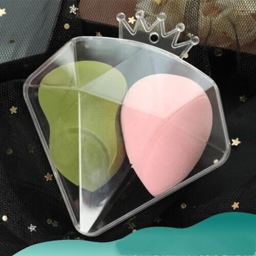 Christmas Tress Adornos Navidad Decoration Crown Diamond Transparent Open Plastic Ornament DIY Party Supplies Gift Candy Box