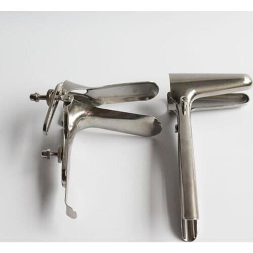 Stainless Steel Anal Speculum & Vaginal Speculum Anal Sex Toys Medical Device Adult Genitals Vaginal Dilator Mirror Sex Product