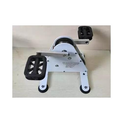 Portable Pedal Hand Crank Generator Rehabilitation Training Device Funny Gift