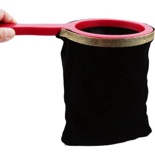 Sell Hotting High Quality New Amazing Funny Empty Bag Illusion Magic ConJuring Prop Magician Trick Tool