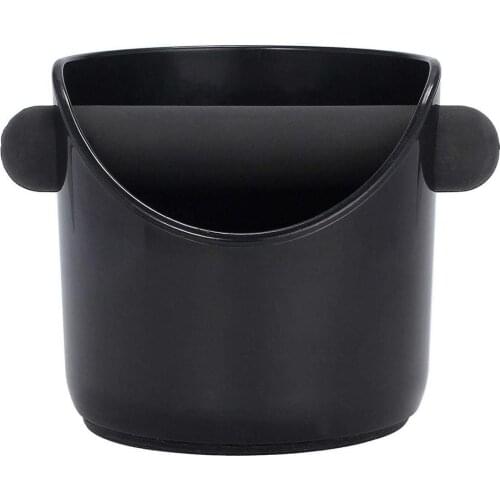 Anti Slip Coffee Grind Dump Bin Household Coffee Tools Cafe Accessories Coffee Grind Knock Box Espresso Grounds Container