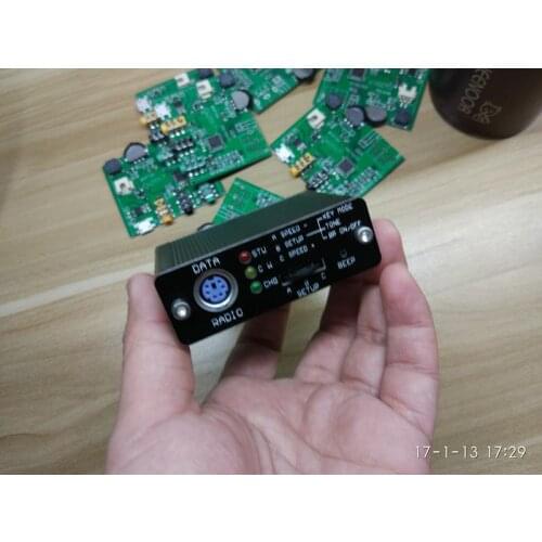 CW-2018 Automatic key hand button exerciser CW interface box supports UV hand station audio report dual monitor Built-in battery