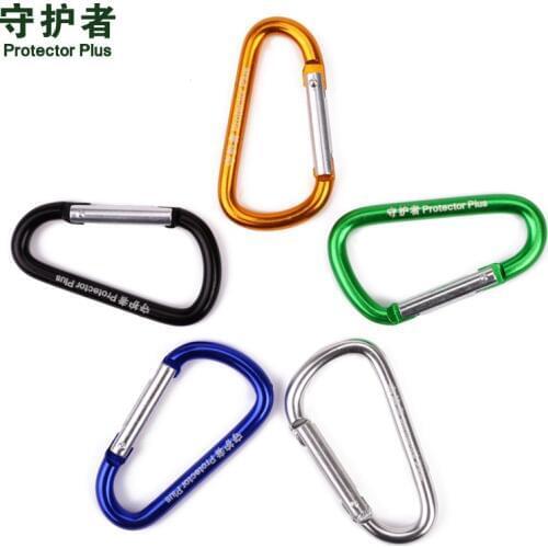 Outdoor Supplies Hook Safety Buckle D Type Buckle Aluminum Alloy Quick Hanging Carabiner External Buckle Anti-theft Back a5465