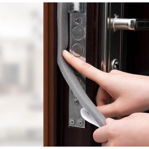 4M foam sealant windproof sound insulation sealing strip self-adhesive sealing strip door and window gap insulation tape width