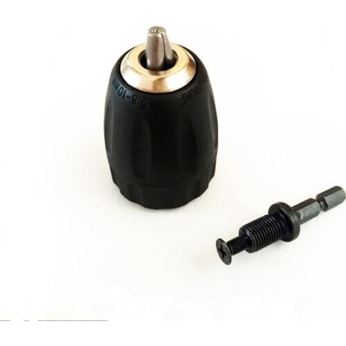 0.8~10mm Hand Tight Drill Chuck With Hexagonal Post Pistol Drill Charging Drill Chuck