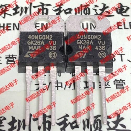10pcs/lot 40N60M2 STP40N60M2 New stock TO-220 650V 34A