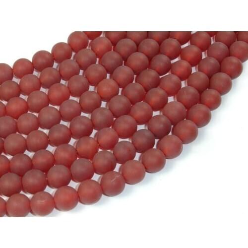 100% Natural Red Carnelian Agat e Beads,Matte beads,Frost stone bead,Dull Stone Beads 4mm-12mm Beads for Jewelry Making 1String