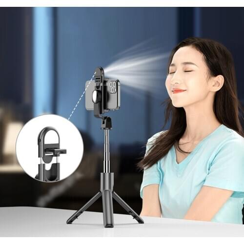 3 In 1 Wireless Bluetooth Selfie Stick Extendable Handheld Monopod Foldable Mini Tripod With Shutter Remote For All Cell Phone