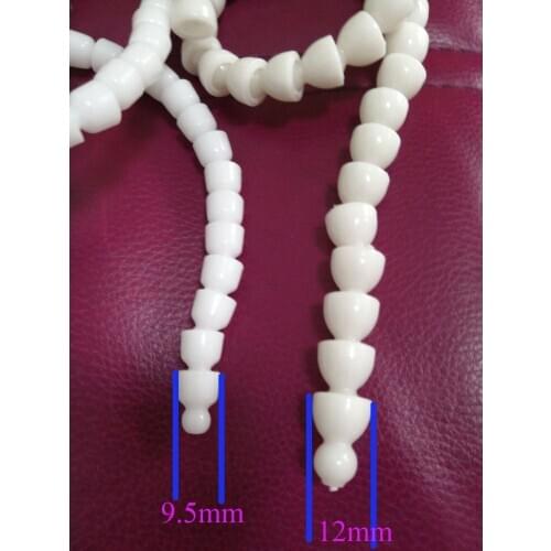 9.5/12/14/16mm 1meter/5meter/10meter white toy skeleton joint for diy plush doll findings-- size option