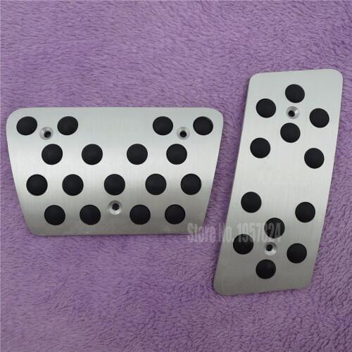 DEE Accessory High Quality Accelerator Gas Fuel Brake Foot Rest AT Pedal Pads for Jeep Wrangler,Car Styling Antiskid Pedal Cover