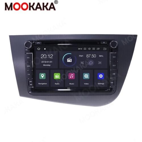 Android 10.0 4GB+64GB PX6 Car DVD Multimedia Player GPS Navigation For Seat Altea Tolede 2004 - 2015 Auto Radio Stereo Head Unit