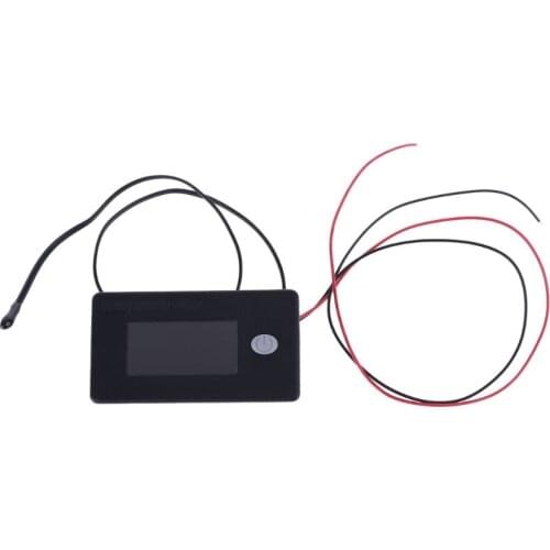 DC 10V~100V Li-ion Lifepo4 Lead acid Battery Capacity Indicator with Alarm Temp