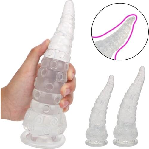 Octopus Sucker Anal Plug Dildo Butt Plug Stimulator Adult Product Prostate Massager Anal Sex Toys Anus Expansion For Women Men