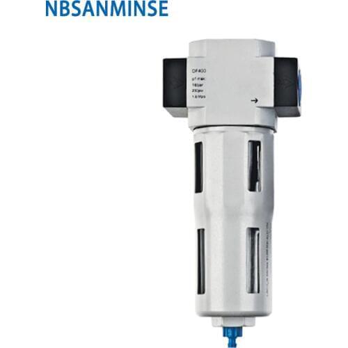 M5 1/8 1/4 3/8 1/2 3/4 1 OC DC DF 200 Air Filter Compressor Regulator Lubricator Units Air Filter Auto Drain Sanmin NBSANMINSE