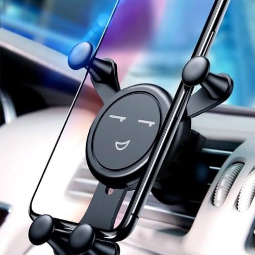 Universal Gravity Car Phone Holder Air Vent Mount Stand for Cell Phone GPS Universal Car Bracket Mobile Phone Accessories