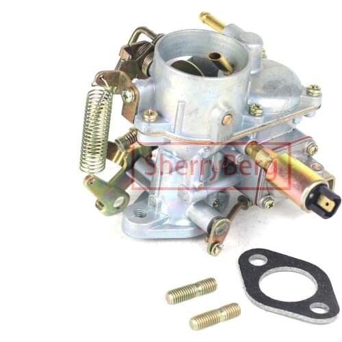SherryBerg carb carburetttor Carburetor fit for VW Volkswagen Beatle Karmann GHIA 30PICT 113129027BR e-chok 30mm pict