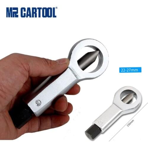 MR CARTOOL 1 Pcs Steel Wrench Hex Rusty Nut Splitter Remove Cutter Tool Rust Resistant Damaged Disassembly Repair Tool