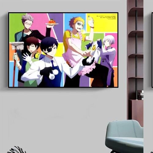 New Arrival Custom Re Hamatora Poster Home Decoration Fashion Canvas Fabric Wall Poster 27X40cm30X45cm