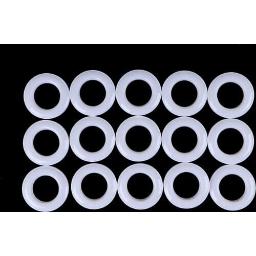 15Pcs/lot Home Decoration Curtain Accessories Plastic Rings Eyelets for Curtains
