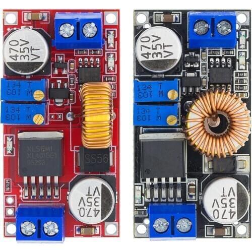 5A DC-DC CC/CV Lithium Battery Step down Charging Board Led Power Converter Charger Step Down Module original Red/Black XL4015
