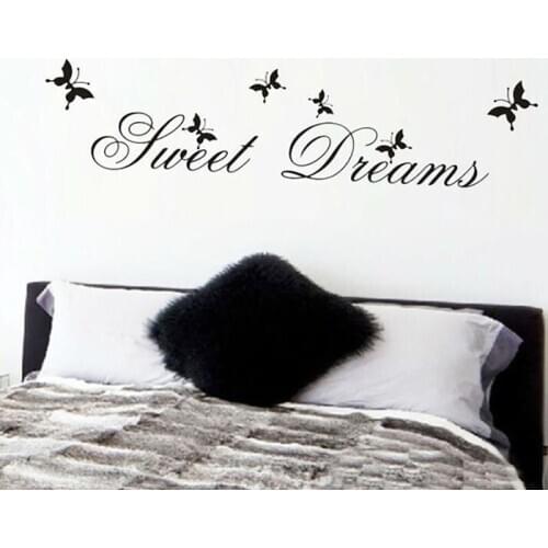 Living Room Bedroom Removable Pvc Life Subject Wall Sticker Concise Self Adhesive English Home Decoration