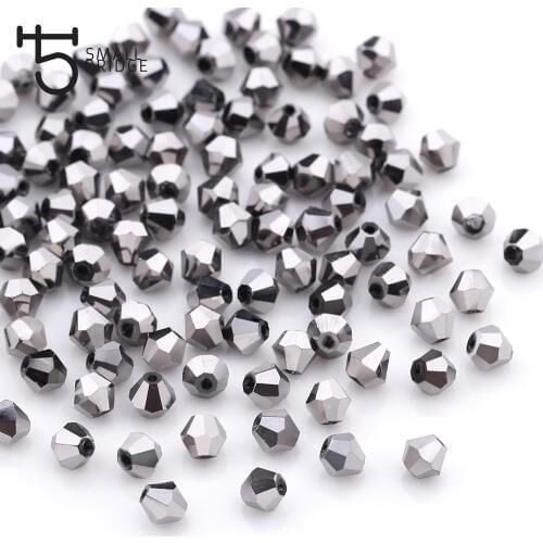 Small Bridge Silver Beads