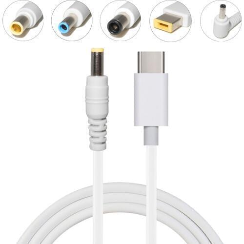 Universal Laptop Dc Power Adapter Plug Charging Cable Cord USB C Type C PD Converter for Lenovo Asus Acer Dell Notebook Charger