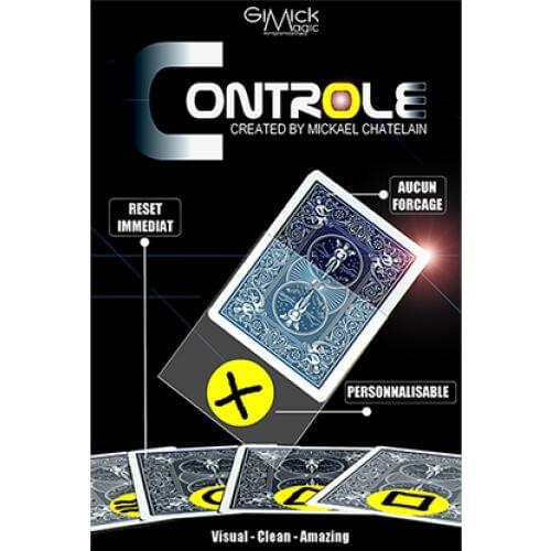 CONTROLE (Gimmick and Online Instructions) by Mickael Chatelain / close-up street card magic tricks wholesale