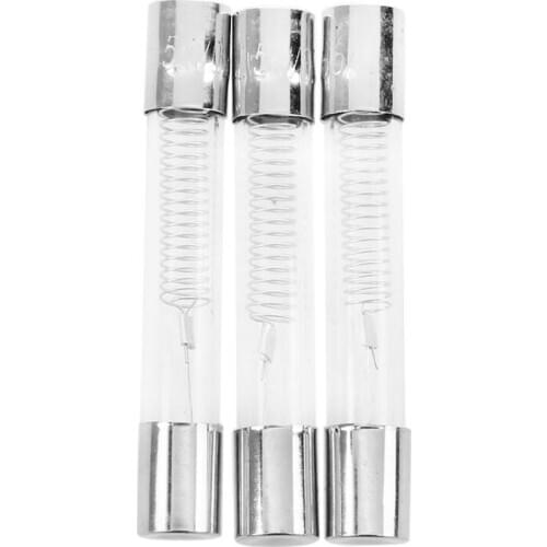 WSFS Hot Glass tube fuse 0.65 A 5 kV 6 x 40 mm 3 pcs, for 4 microwave ovens