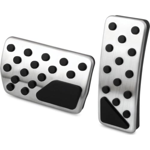 Stainless Steel Car Fuel Gas Brake Foot Rest Pedal For Jeep Grand Cherokee 2010-2018 Fashion Modified Pedals Pad