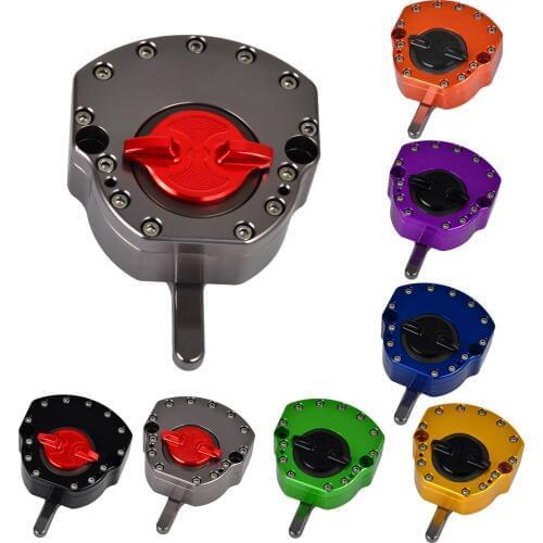 Motorcycle CNC Steering Stabilizer Damper For Ducati 749 848 999 1098 Hypermotard 796 821 1100 Monster 696 1100