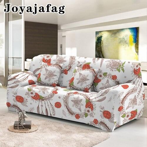 Boho Dreamcatcher Elastic Sofa Cover Loveset For Living Room Washable Dust Proof Stretch All-cover Slipcover Drop Shipping