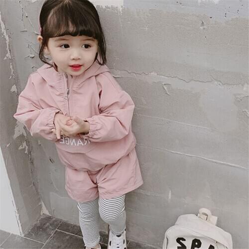 Girls Boys 2019 New Spring Autumn Clothing Set Hoodies Jackets+Pants with leggings,Kids 2pcs Casual Suits Children Clothes