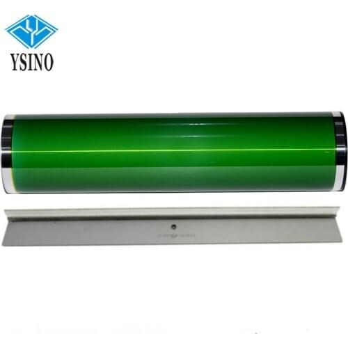1Set X DR-710 Drum Cleaning Blade+Thick Coating Drum 600000 Pages OPC Drum for Konica Minolta Bizhub 600 601 750 751 7155 7165