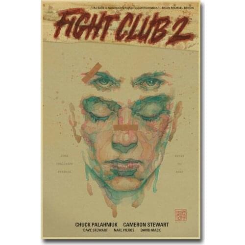 Fight Club Hot Movie 15 Silk Poster Wall Sticker Decoration Gift