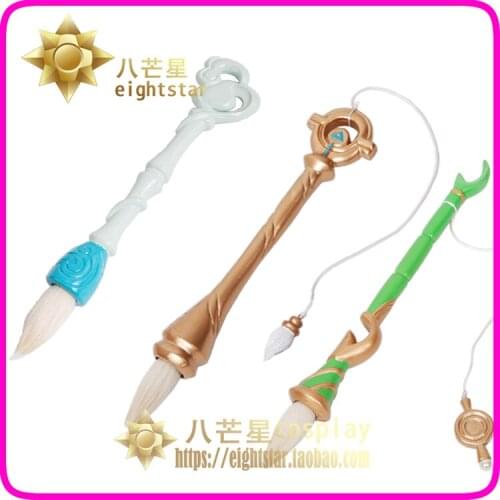 Hot Game Arena of Valor Shangguan Wan'er Weapon Cosplay Replica Prop Decoration High-Quality Restore Character Accessories