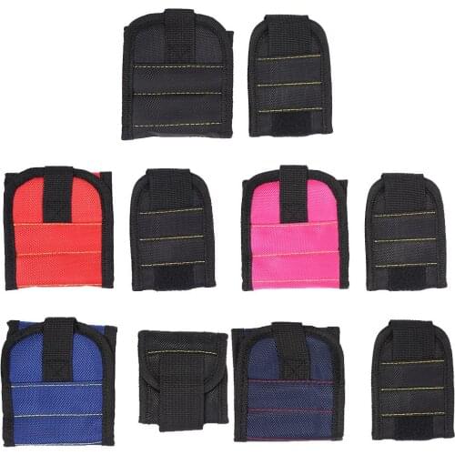 1/2pcs/set Magnetic Wristband Tool Bag Electrician Wrist Belt Screws Nails Drill Bits Bracelet for Repair Tool Adult/Kids
