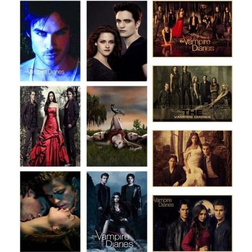 Film Movie Diamond Art Accessories Horror The Vampire Diaries Embroidery Painting Diy for Adult Arts and Crafts Kit