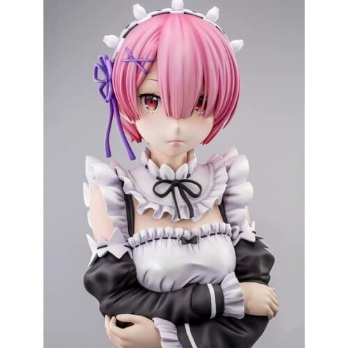 Presale 1:1 Scale Ram / Reim Bust FuRyu A New World From Scratch High Size :70CMH